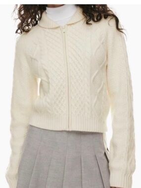 Sunday Best Gigi Merino Wool cable knit sweater
